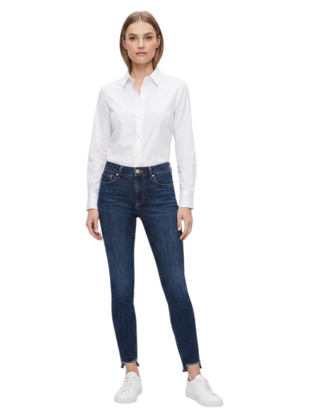 Hudson Nico Mid Rise Skinny Ankle Jeans